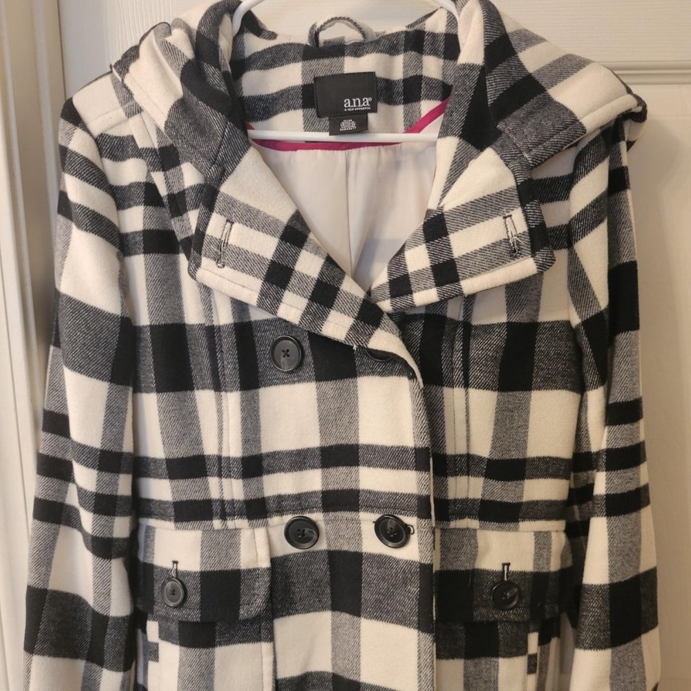 Women's plaid coat